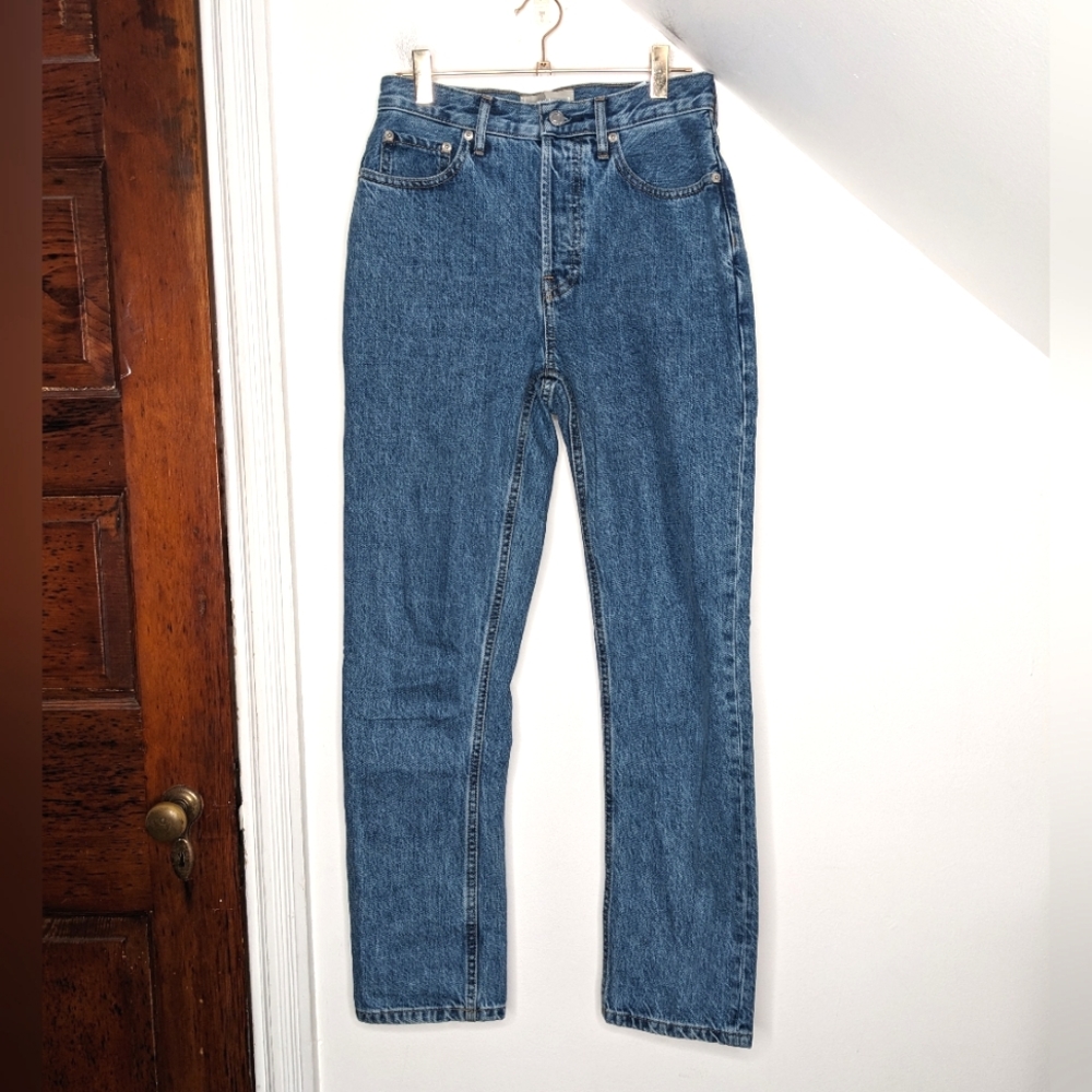 Everlane Women's High Rise Jeans - Blue